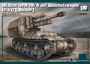 Panda Hobby 35037 10,5 cm LeFH - 18/4 auf Geschutzwagen Lr.S.(f)(Becker) ( metal truck, metalowe gąsiennice ) 1/35