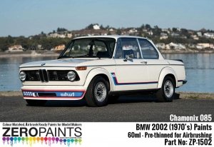 Zero Paints ZP-1502-85 Chamonix BMW 2002 (1970's) Paints 60ml