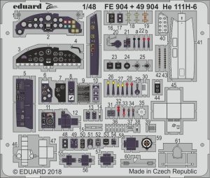Eduard FE904 He 111H-6 ICM 1/48