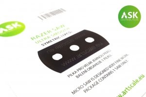 ASK T0006 Razer Saw: ultra smooth symetric  (2 pcs) 70/70 teeth