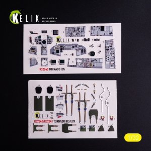 Kelik K32040 Tornado IDS - interior 3D decals for Italeri kit 1/32