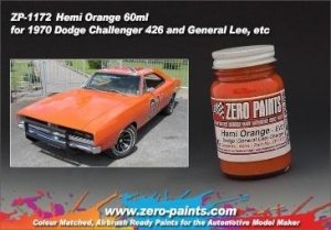 Zero Paints ZP-1172 Hemi Orange (General Lee) Paint 60ml