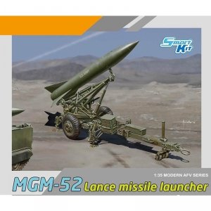 Dragon 3600 MGM-52 Lance missile with launcher 1/35