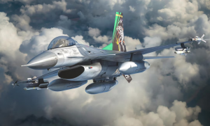 Kinetic K48161 F-16A eMLU Royal Thai Airforce Cobra BVR 1/48