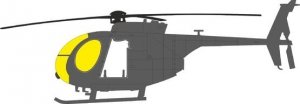 Eduard EX1174 MH-6J TFace ICM 1/48