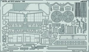 Eduard 48978 RF-101C exterior 1/48 KITTY HAWK