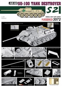 Dragon 3572 Egyptian Su-100 Tank Destroyer- The Six Day War (1:35)
