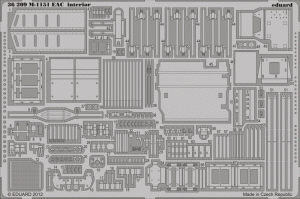 Eduard 36209 M-1151 EAC interior 1/35 Academy