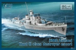 IBG 70006 HMS Zetland Hunt II class destroyer escor 1/700