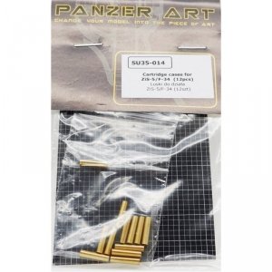 Panzer Art SU35-014 Cartridge Cases for Soviet ZiS-5 & F-34 76,2mm 1/35