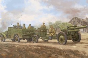 Hobby Boss 84537 M3A1 Late Version Tow 122mm Howitzer M-30 1/35
