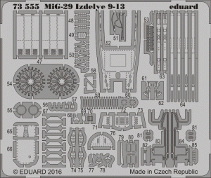 Eduard 73555 MiG-29 Izdeliye 9-13 ZVEZDA 1/72