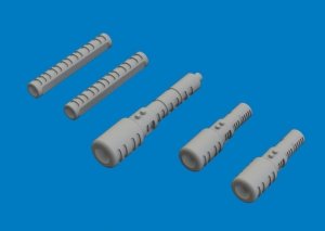 Eduard 648591 MiG-19S Gun Muzzles TRUMPETER 1/48