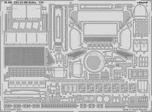 Eduard 36460 ZSU-23-4M Shilka for ZVEZDA 1/35