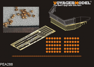 Voyager Model PEA288 IDF Merkava Mk.3D MBT chains (For MENG TS-001) 1/35