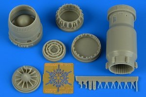 Aires 4742 MiG-27 Flogger late exhaust nozzle -opened 1/48 TRUMPETER