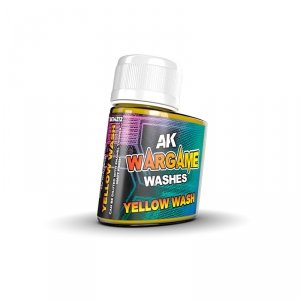 AK Interactive AK14212 YELLOW WASH – WARGAME SERIES 35ml