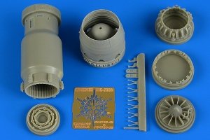 Aires 4749 MiG-23BN late exhaust nozzle - closed 1/48 TRUMPETER