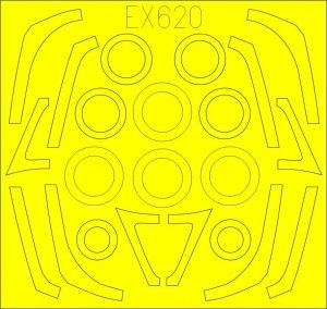 Eduard EX620 F-16C/ N TFace TAMIYA 1/48
