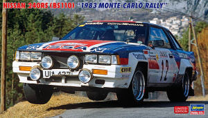 Hasegawa 20727 Nissan 240RS (BS110) 1983 Monte Carlo Rally 1/24