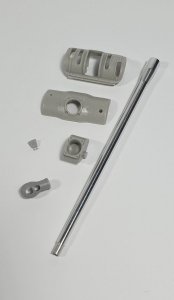 Panzer Art GB35-094 Sherman “Firefly” Mantlet with 17 pdr QF Gun (for Tasca, RFM kits) 1/35