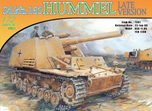 Dragon 7301 Sd.Kfz.165 HUMMEL Late Version (1:72)