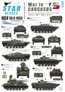 Star Decals 35-C1053 War in Caucasus 1 1/35