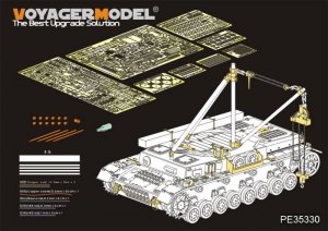 Voyager Model PE35330 WWII German Bergepanzer IV Ausf J For DRAGON 6438 1/35