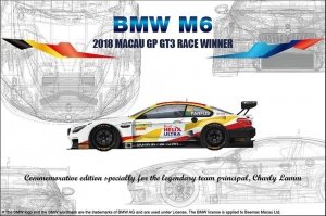 NuNu PN24008 BMW M6 2018 MACAU GP GT3 RACE WINNER 1/24