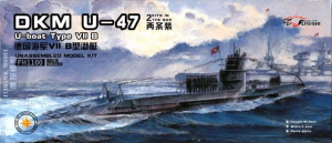 FlyHawk Model FH1100 U-boat Type VII B DKM U-47 2 kits in the box 1/700