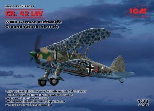 ICM 32021 CR. 42 LW , WWII German Luftwaffe Ground Attack Aircraft 1/32