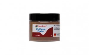 Humbrol AV0019 Weathering Powder - Dark Rust 45ML