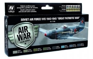 Vallejo 71198 Soviet Air Force VVS 1943 - 1945 8x17 ml.