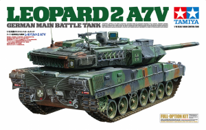 Tamiya 56047 Leopard 2 A7V Tank w/Option Kit RC Model 1/16