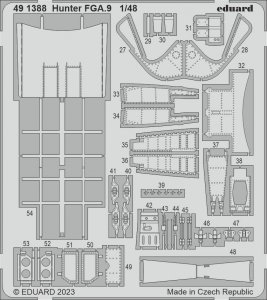 Eduard 491388 Hunter FGA.9 Airfix 1/48