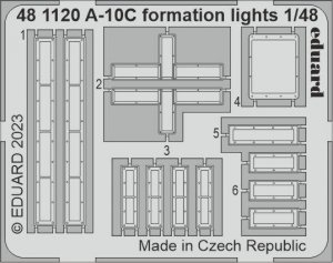 Eduard 481120 A-10C formation lights ACADEMY 1/48