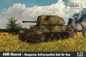 IBG 72063 40M Nimrod Hungarian self-propelled Anti Air Gun 1/72