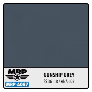 Mr. Paint MRP-A087 Gunship Grey (FS 36118, ANA603) - aqua colors - 17ml