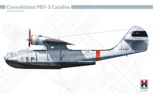 Hobby 2000 72083 Consolidated PBY-3 Catalina ( ACADEMY + CARTOGRAF + MASKI ) 1/72