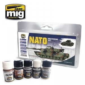 AMMO of Mig Jimenez 7446 NATO WEATHERING SET