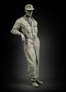 Panzer Art FI35-002 Waffen-SS cammo overall tanker No.2 1/35