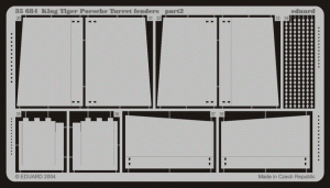 Eduard 35684 King Tiger Porsche fenders 1/35 Dragon