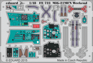 Eduard FE723 MiG-21MFN Weekend EDUARD 1/48