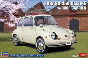 Hasegawa 20622 Subaru 360 Deluxe w/Roof Carrier 1/24