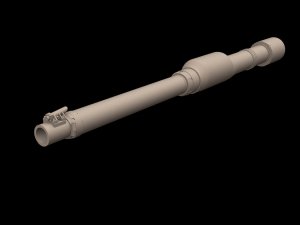 Panzer Art GB35-003 M256 Gun barrel for M1A1 “Abrams” MBT 1/35