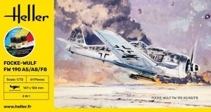Heller 56235 Focke-Wulf FW 190 A5/A8/F8  - Starter Kit 1/72