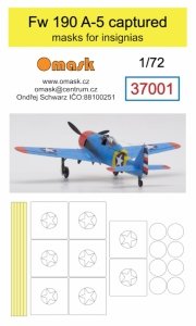 Omask 37001 Fw 190 A-5 Captured 1/72