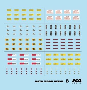 KA Models KD-24016 Data Decal B