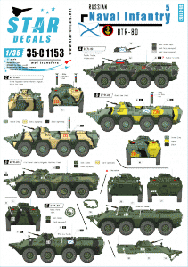 Star Decals 35-C1153 Naval Infantry 5 1/35