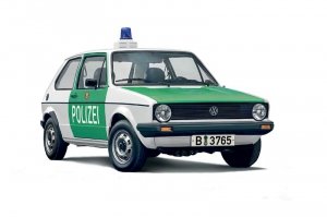 Italeri 3666 VW Golf Polizei 1/24